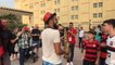 Loyal Flamengo fans dance in Doha