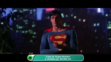 Capa do Super-Homem é vendida por R$ 800 mil