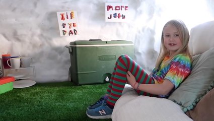 Dad And Daughter Build The Ultimate Igloo