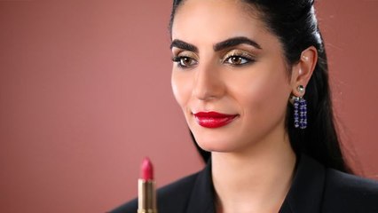 فيديوشوت: بسمة حمزة بمكياج السهرة من ديور لموسم الأعياد