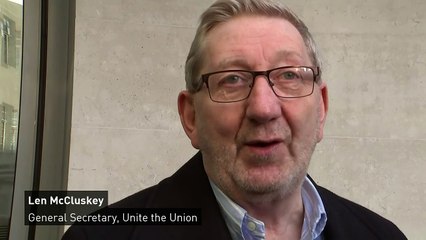 Len McCluskey: Labour lost 'because of Brexit'