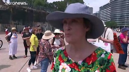In piazza a Sydney per salvare il Pianeta