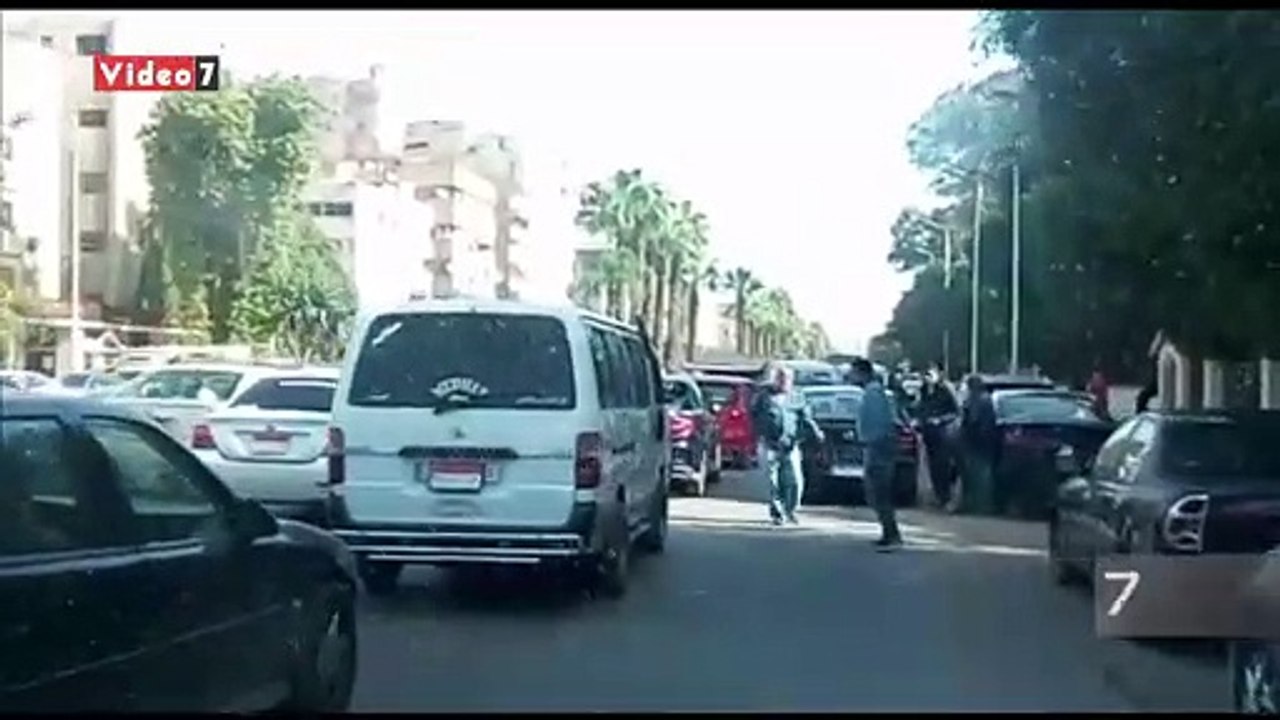 فيديو .. زحام مرورى بشارع الهرم بسبب زيادة الأحمال