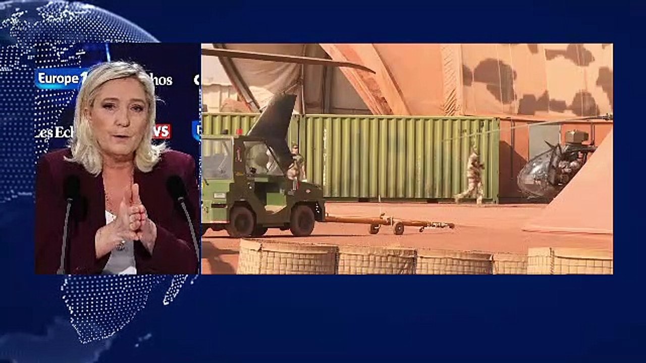 Barkhane : Marine Le Pen "d'accord avec Macron" à propos d'"une clarification sur le rôle de la France"