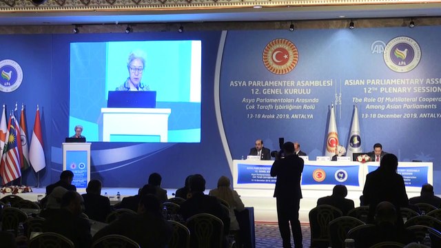 Asya Parlamenter Asamblesi 12. Genel Kurulu (3) - ANTALYA
