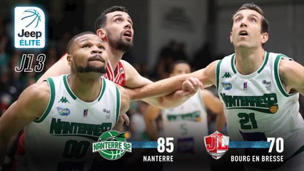 Jeep® ÉLITE : Nanterre vs Bourg-en-Bresse (J13)