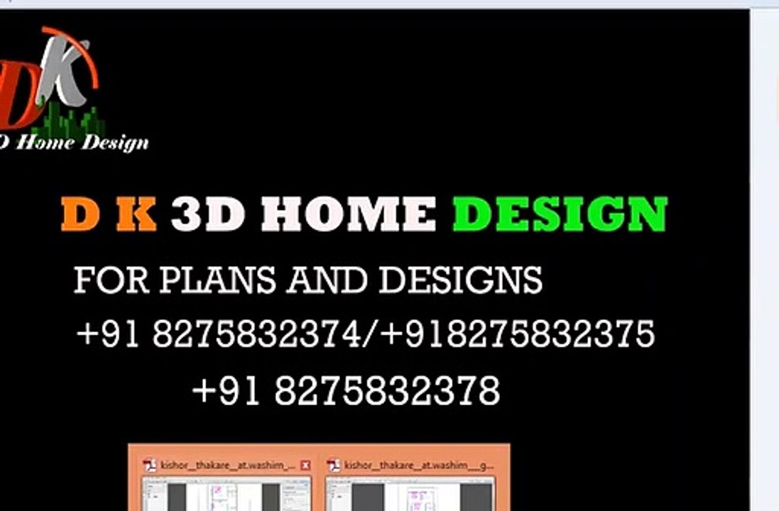 1BHK  1 Room Kitchen 2 story house plan and design