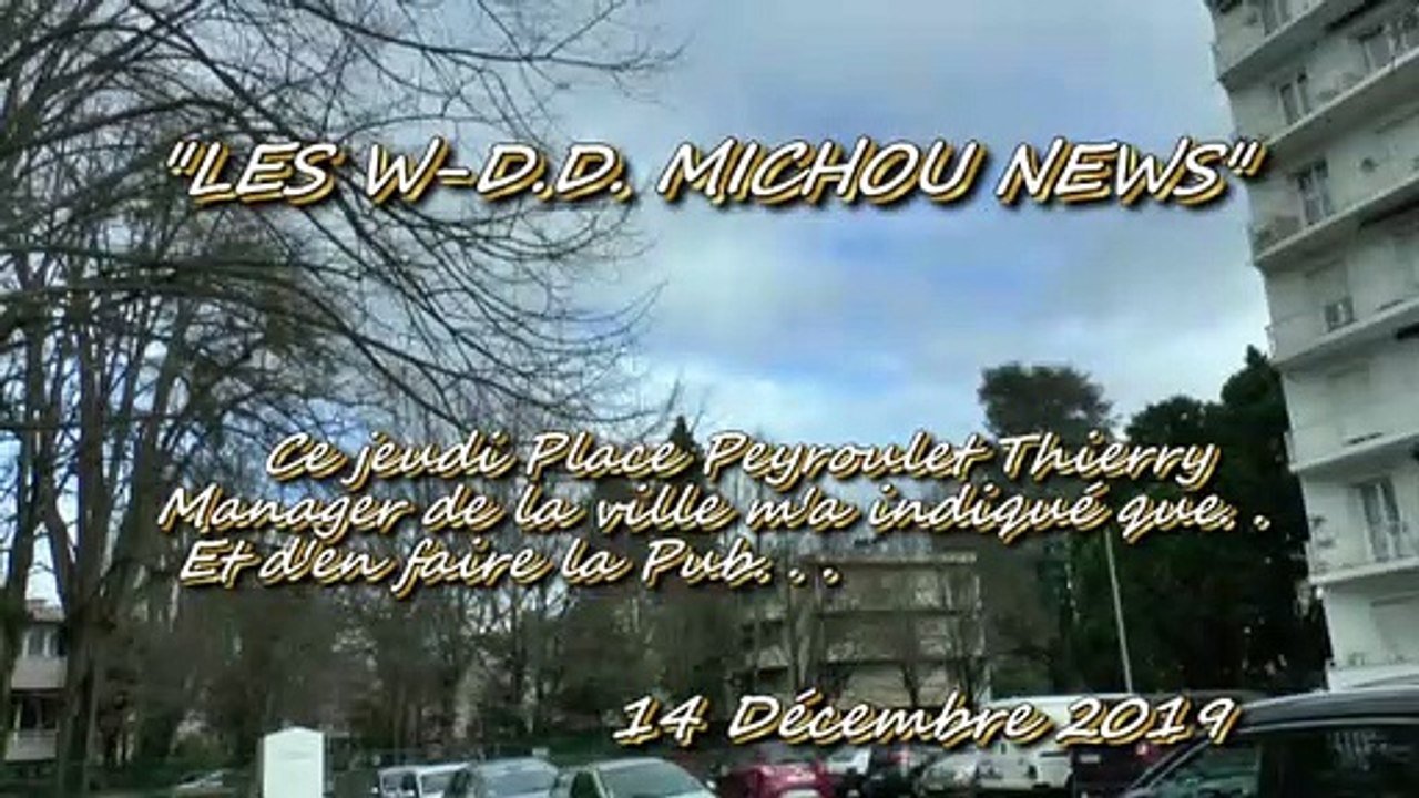 LES W-D.D. MICHOU NEWS -  14 DÉCEMBRE 2019 - PAU - LA MAIRIE ENVISAGE DE RÉNOVER LA PLACE DE L'AVENUE TREPOEY ET DEMANDE AUX ..