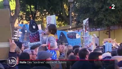 Italie : des sardines contre le fascisme