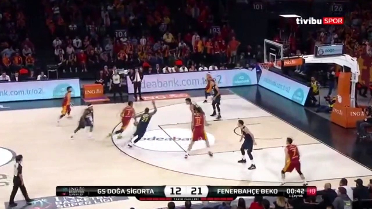 Galatasaray doga sigorta vs fenerbahce beko Özet highlights 27.10.2019