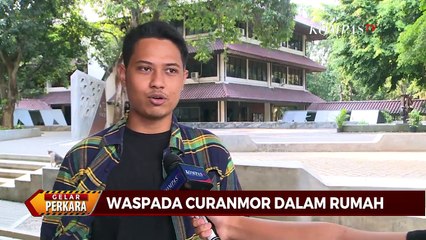 Waspada Pencurian Motor dengan Kekerasan di Dalam Rumah