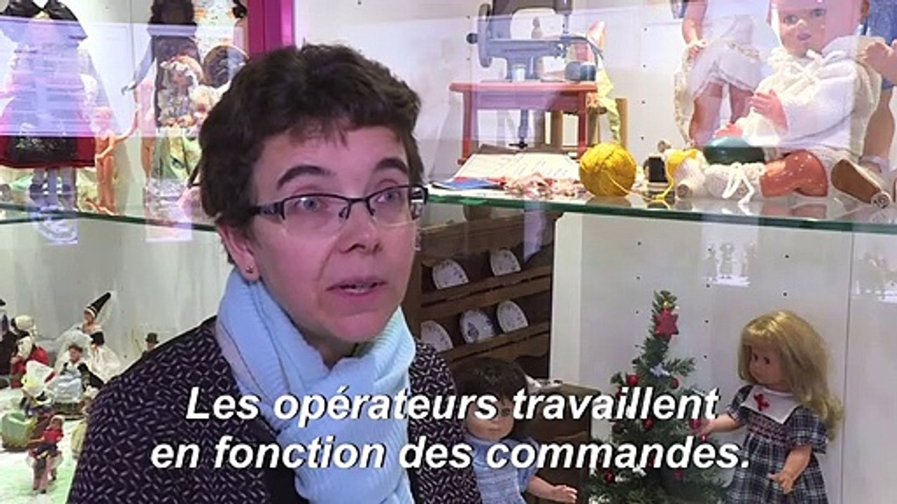 Dans la Meuse, les poupées artisanales Petitcollin résistent