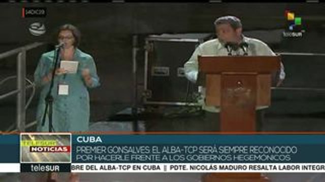 Gonsalves: ALBA-TCP hace frente a los gobiernos neoliberales