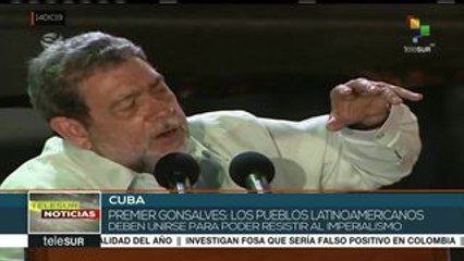 Gonsalves pide la unidad de los países para resistir al imperialismo