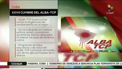 ALBA-TCP reitera su lucha contra la hegemonía del neoliberalismo