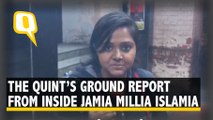 Bloodstains, Panicked Parents & Broken Library: The Quint Gets You Visuals from Inside Jamia