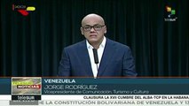 Jorge Rodríguez advierte sobre plan de la oposición contra Maduro