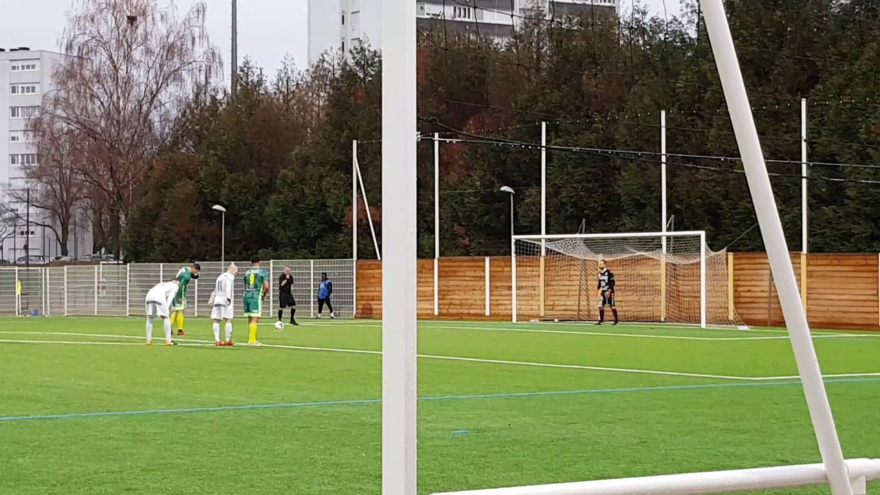 Vandoeuvre-Lunéville en R1 (2-2) : le penalty transformé par Kévin Rolland
