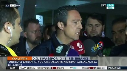 Ali Koç’tan olay sözler!
