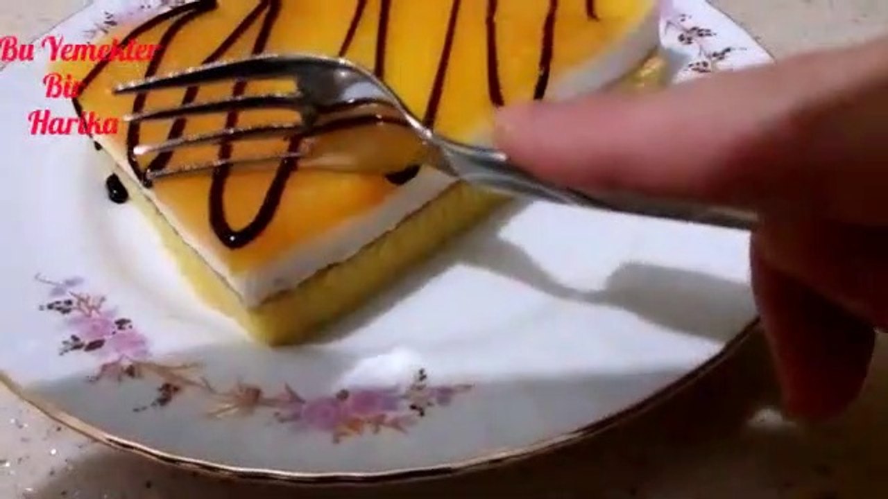 Mandalina joleli bir pasta tarifi- nasl yaplr - bu yemekler bir harika