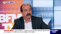 Grève: Philippe Martinez (CGT) 