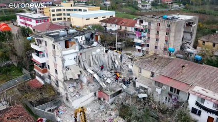 Albania arrests nine people over deaths in collapsed buildings after the earthquake
