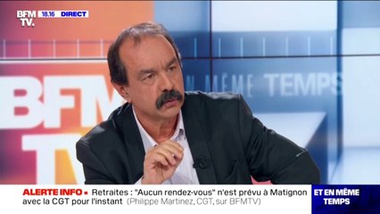 Philippe Martinez (CGT): "Au bout de 11 jours de grève, le gouvernement n'a pas bougé"