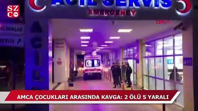 Şanlıurfa'da amca çocukları arasında kavga: 2 ölü, 5 yaralı
