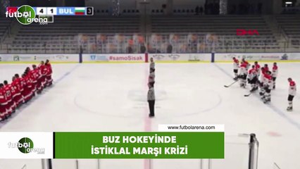 Buz hokeyinde İstiklal Marşı krizi!