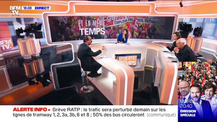 Philippe Martinez: "Mardi, il va y avoir plus de monde en grève et dans la rue, ça devrait interroger le gouvernement"