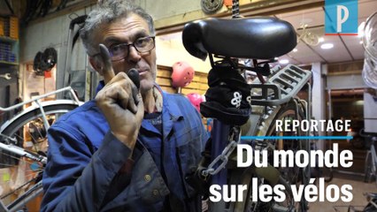 Grève : les réparateurs de vélo sont débordés