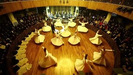 Mevlana'yı anma töreninde 'Anlatımlı Sema Ayini' icra edildi - KONYA