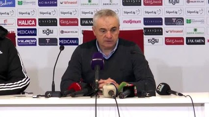 Demir Grup Sivasspor - Fenerbahçe maçının ardından - Rıza Çalımbay