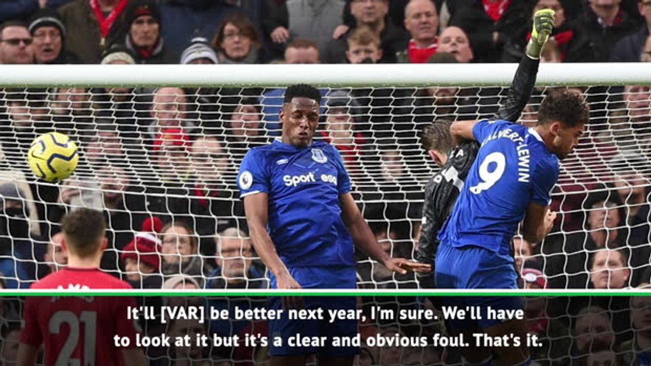 Solskjaer adamant that De Gea was fouled for Everton's goal