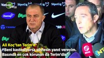 Ali Koç'tan Fatih Terim'e: 