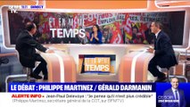 Réforme des retraites: débat entre Philippe Martinez et Gérald Darmanin (1/3) - 15/12