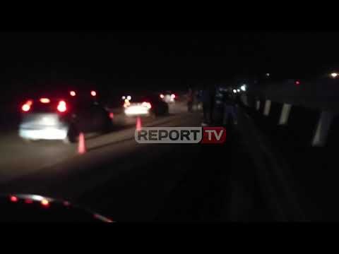Report TV -Aksident i rëndë në Laç/ Plagosen rëndë burrë e grua, dërgohen me urgjencë te Trauma