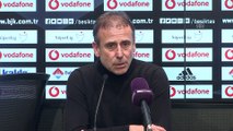 Maçın ardından - Beşiktaş Teknik Direktörü Abdullah Avcı (1) - İSTANBUL