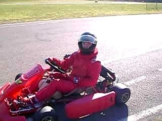 karting "MS1" en action a LUBERSAC