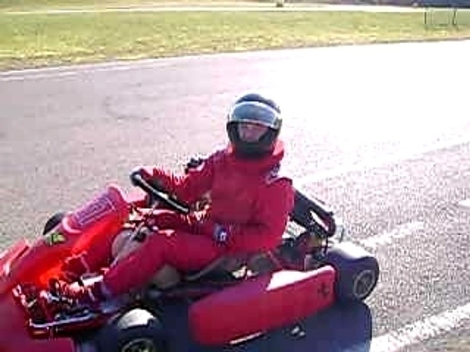 karting "MS1" en action a LUBERSAC