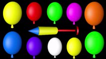 Balloons Show 3D for Learning Colors- Teach Colours Baby Kids Children's Educational- Kids World