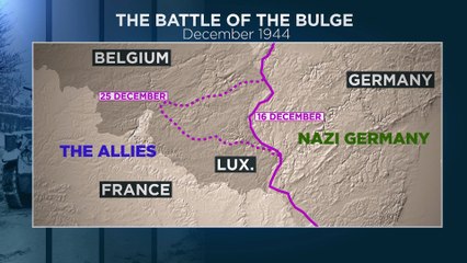 World War Two Battle of the Bulge re-enacted on 75th anniversary