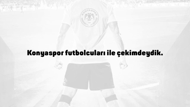 #KONYASPOR - OYUNCULARIN FOTOĞRAF ÇEKİMİ