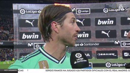 Sergio Ramos: "El empate nos sabe a poco a pesar de que sumar es positivo"