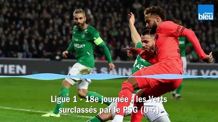 Les Verts surclassés par le PSG (0-4)