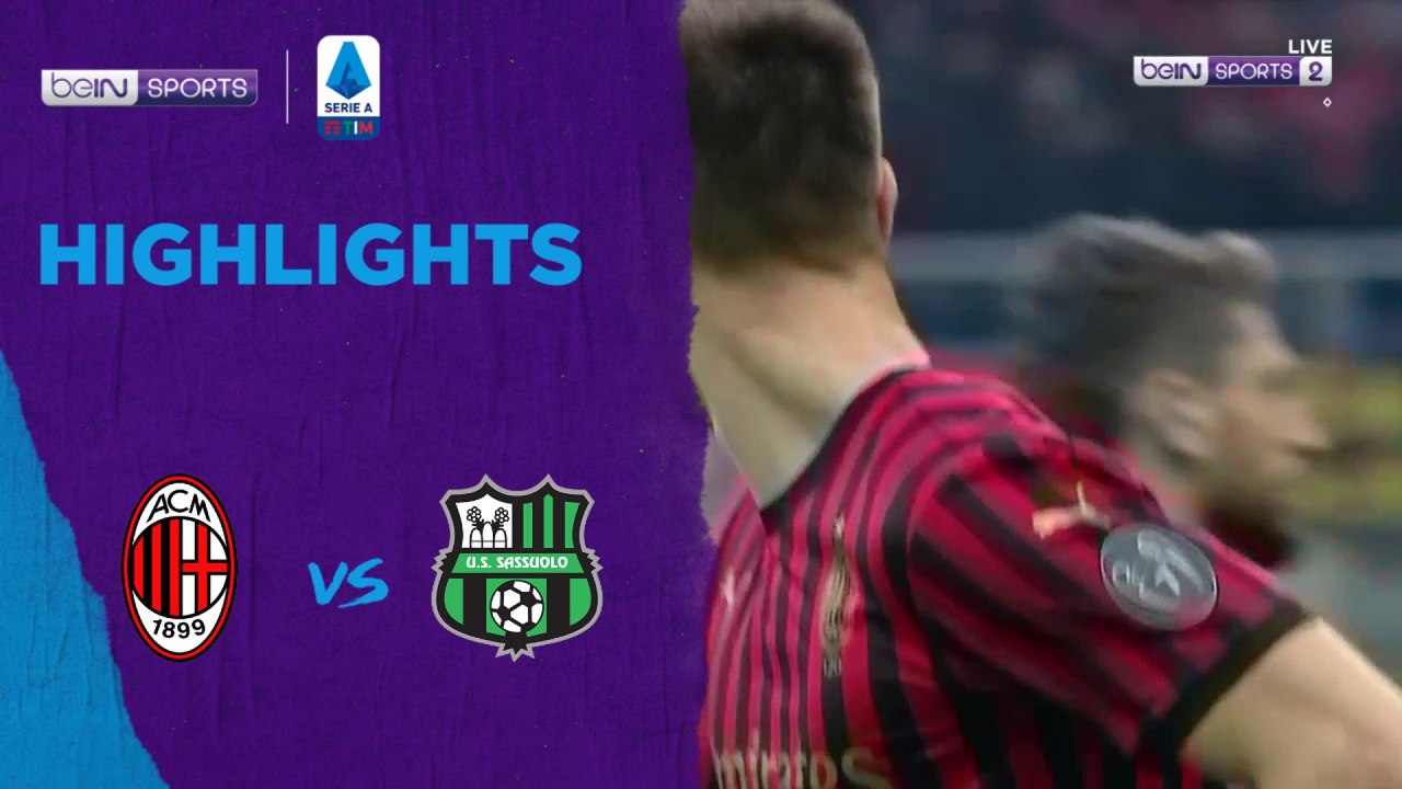 AC Milan v Sassuolo