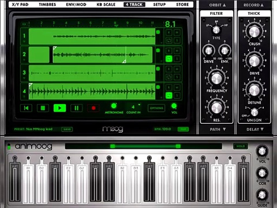 Synth Jazz on Animoog