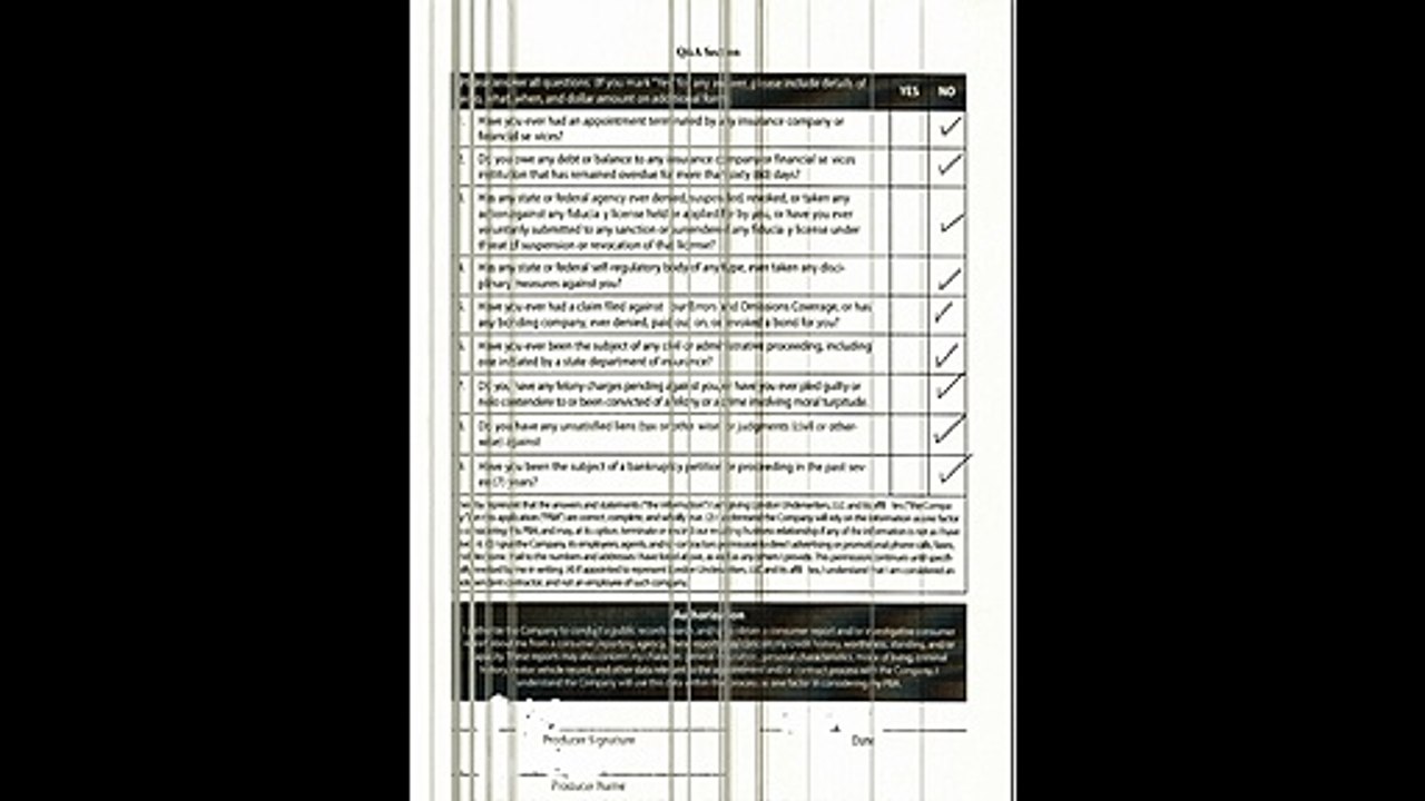London underwriter brooker agreement