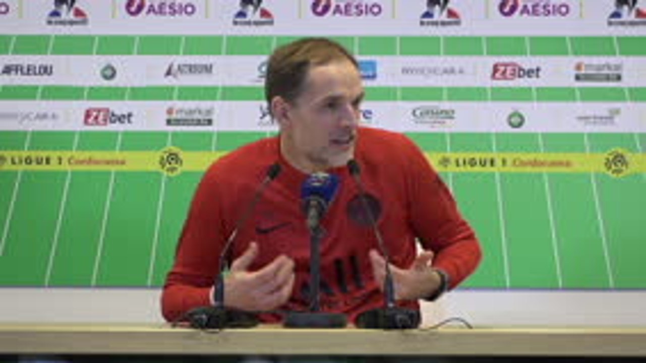 18e j. - Tuchel : "Je ne pense pas au tirage au sort de la Ligue des Champions"