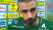 Interview de fin de match : AS Saint-Etienne - Paris Saint-Germain (0-4)  - Résumé - (ASSE-PARIS) / 2019-20